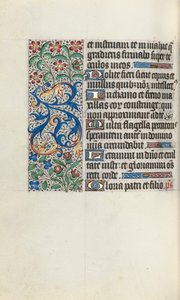 Libro de Horas Uso de Rouen: fol. 82v, c. 1470 de Master of the Geneva Latini