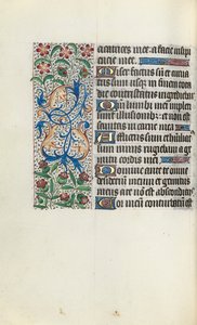 Libro de Horas Uso de Rouen: fol. 83v, c. 1470 de Master of the Geneva Latini