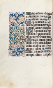Libro de Horas Uso de Rouen: fol. 85v, c. 1470 de Master of the Geneva Latini