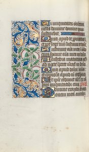 Libro de Horas Uso de Ruan: fol. 90v, c. 1470 de Master of the Geneva Latini