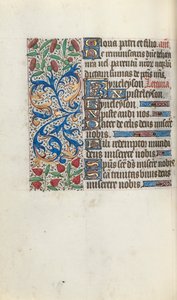 Libro de Horas Uso de Rouen: fol. 92v, c. 1470 de Master of the Geneva Latini