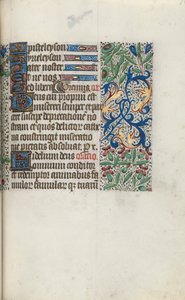 Libro de Horas Uso de Rouen: fol. 96r, c. 1470 de Master of the Geneva Latini