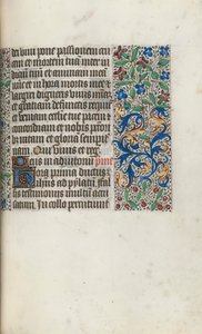 Libro de Horas Uso de Rouen: fol. 97r, c. 1470 de Master of the Geneva Latini