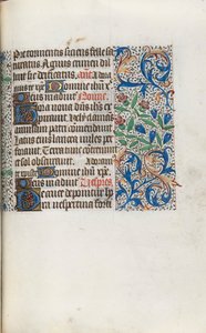 Libro de Horas Uso de Rouen: fol. 98r, c. 1470 de Master of the Geneva Latini