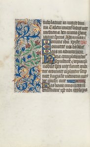 Libro de Horas Uso de Rouen: fol. 98v, c. 1470 de Master of the Geneva Latini