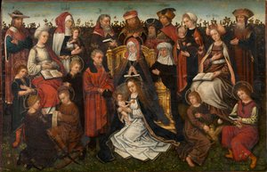 La familia de Santa Ana, c.1500-10 (óleo sobre tabla)