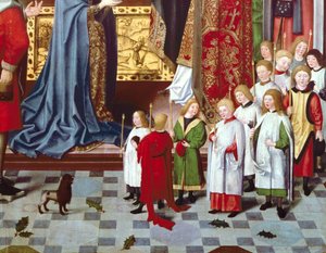 Los Siete Gozos del Retablo de la Virgen: (detalle) de Master of the Holy Parent