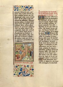 Fundación de Alejandría-en-Caucaso de Master of the Jardin de vertueuse consolation
