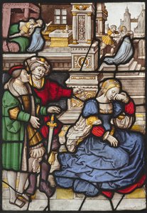 La historia de Lucrecia, c. 1530 de Master of the Kanis Triptych