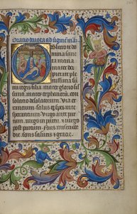 Inicial O: La Piedad de Master of the Lee Hours