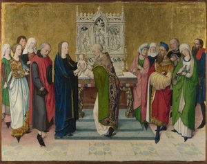 La Presentación en el Templo, ca 1470 de Master of the Life of the Virgin