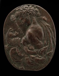 Una bacante, finales del siglo XV o principios del XVI de Master of the Martelli Mirror