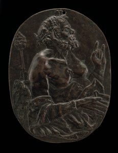 Un sátiro, finales del siglo XV o principios del siglo XVI de Master of the Martelli Mirror