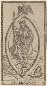 Júpiter de Master of the S Series Tarocchi