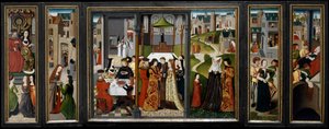 La Vida y Milagros de Santa Godelieve de Master of the Saint Godelieve Legend