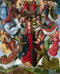María, Reina del Cielo de Master of the Saint Lucy Legend