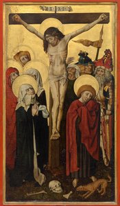 La Crucifixión (temple y óleo sobre lienzo)