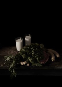 Última comida en el corredor de la muerte, Texas; Frank McFarland, 2011 (fotografía tipo C). de Mat Collishaw