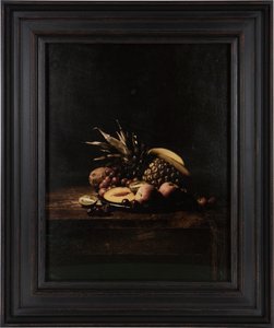 Última comida en el corredor de la muerte, Velma Barfield, 2012 (Impresión por transferencia digital sobre pergamino de piel de cabra) de Mat Collishaw