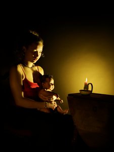 Single Nights 1, 2007 (Fotografía tipo C) de Mat Collishaw