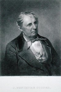 James Fenimore Cooper (1789-1851), grabado por Henry Bryan Hall después de un daguerrotipo