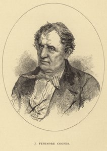 Retrato de James Fenimore Cooper de Mathew B. Brady