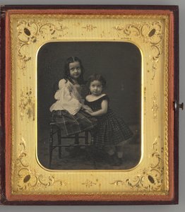 Sin título (Retrato de dos niñas)