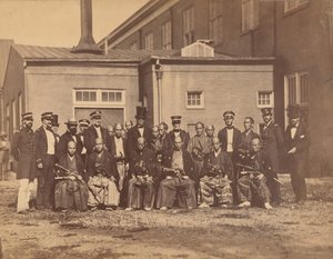 [Embajada japonesa, Navy Yard, Washington, DC], 1860 de Mathew Brady