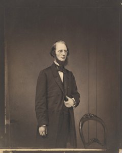 Retrato de un hombre, ca. 1857 de Mathew Brady