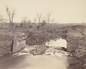 Puente de Piedra - Bull Run, 1862 de Mathew Brady