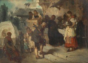 Dos comerciantes de Mathias Schmid