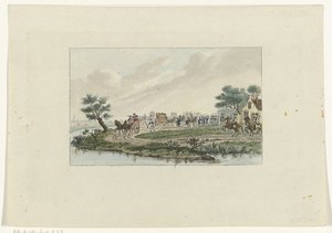 Arresto de la princesa en Goejanverwellesluis, 1787