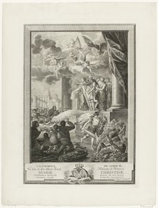 Clemencia del emperador José II a los protestantes, 1783 La Clemence de Joseph II (título sobre el objeto)