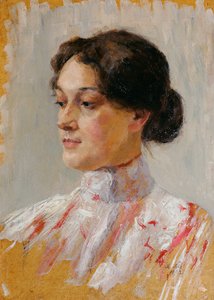 retrato de una niña de Mathilde Sitta Allé