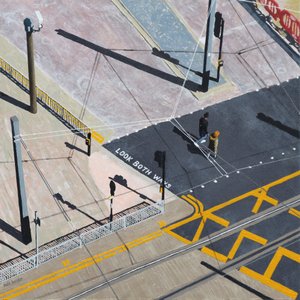 Look Both Ways, 2020 (acrílico sobre panel)