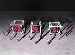 More Than One, 2021 (acrílico sobre panel)
