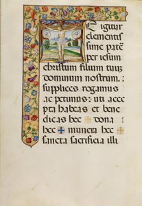 La crucifixión de Matteo da Milano