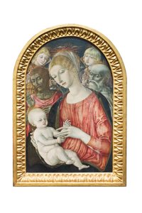 Virgen con el Niño y ángeles, San Juan Bautista y San Jerónimo de Matteo di (c.1430 95) Giovanni