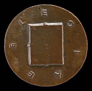 Libro cerrado [reverso], c. 1446 de Matteo di Andrea de Pasti