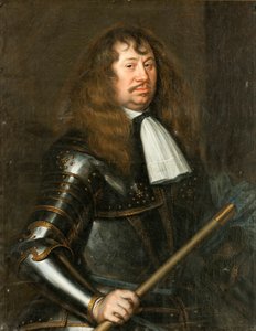 Retrato de Carl Gustav Wrangel 1613-1676, Conde de Salmis, 1662 de Matthaeus Merian the Younger
