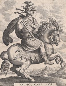 Placa 8: Emperador Otho a caballo, de 