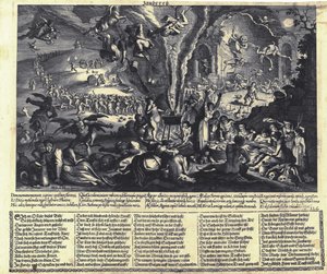El Sabbat de las Brujas de Matthaus the Elder Merian