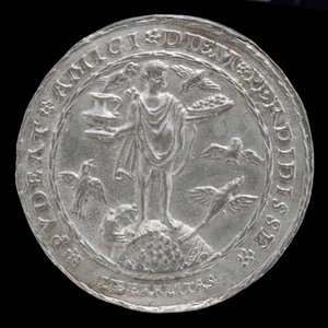 Alegoría de la liberalidad (reverso)