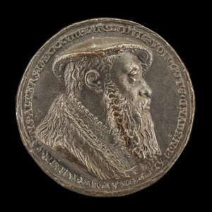 Ludwig X, 1495-1545, Duque de Baviera 1514 [anverso], 1535 de Matthes Gebel