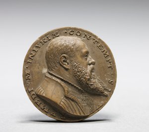 Modelo para el Anverso de la Medalla del Hijo de Martin III Geuder de Matthes Gebel