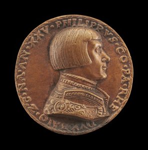 Philipp von Pfalz-Neuburg, Conde Palatino, 1503-1548 [anverso], 1528 de Matthes Gebel