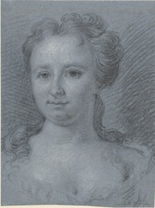 Retrato de una señorita Swiers nacido Moleneyser