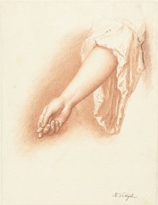 estudio de un brazo derecho