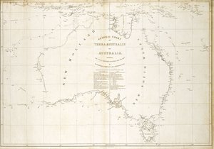 Mapa de Australia