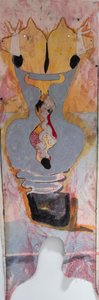 Mariage Pour Tous, 2018 (mixta sobre lienzo) de Matthew Hilton